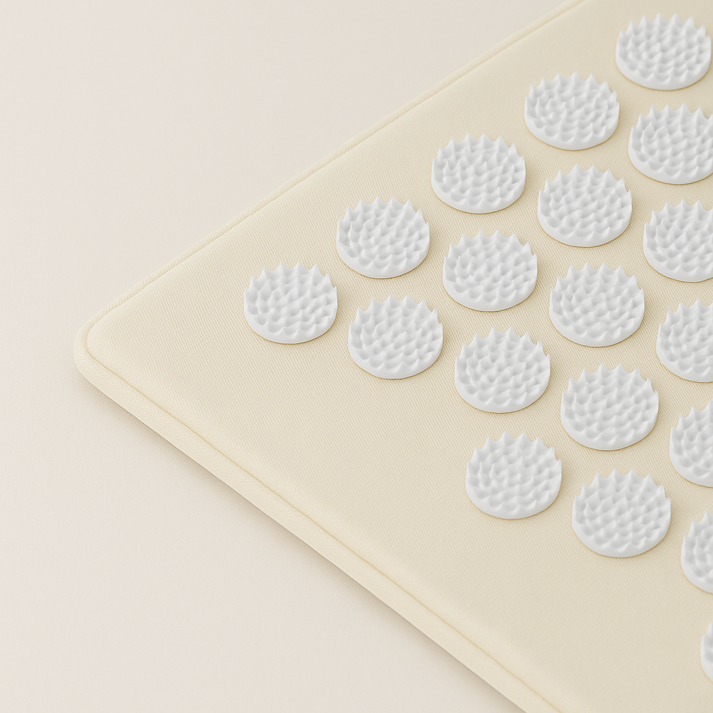 Tapis d'acupression V2 - Beige