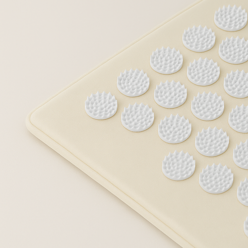 Tapis d'acupression V2 - Beige